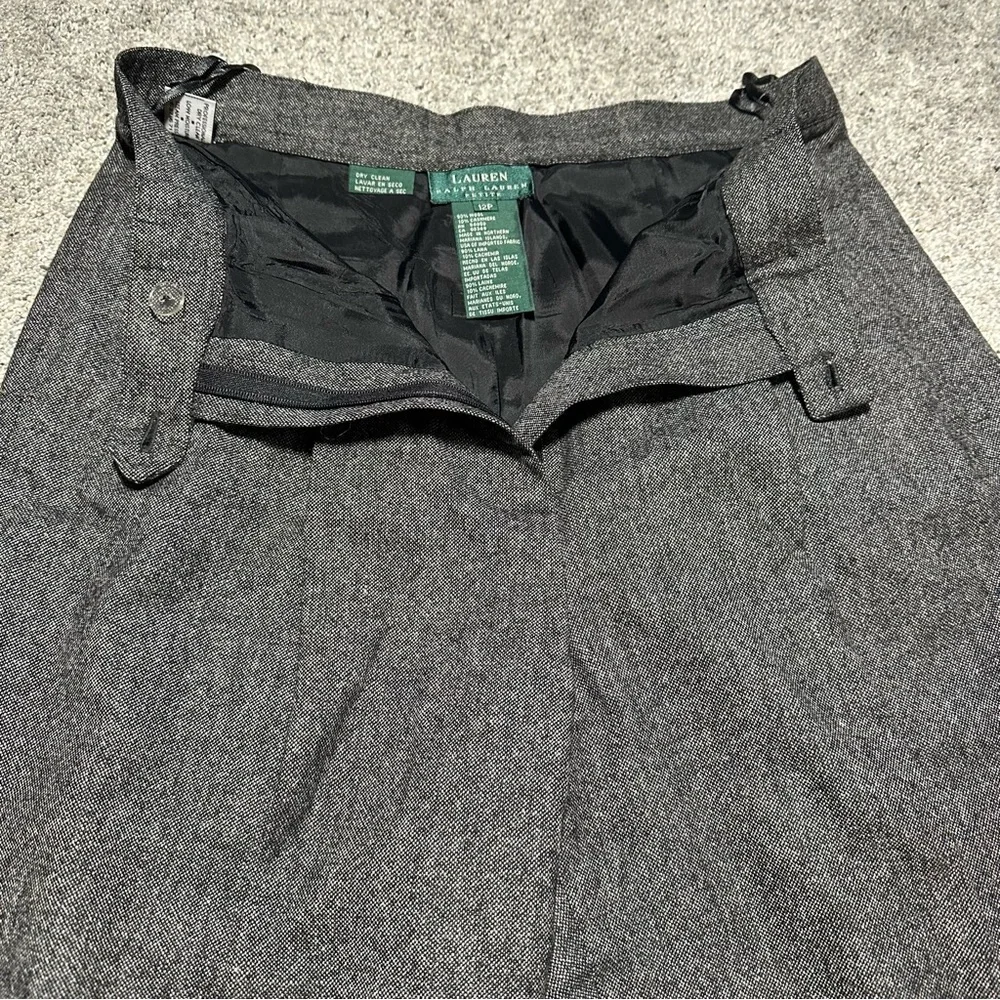 Lauren Ralph Lauren Tan and Gray Trousers - Picture 14 of 16